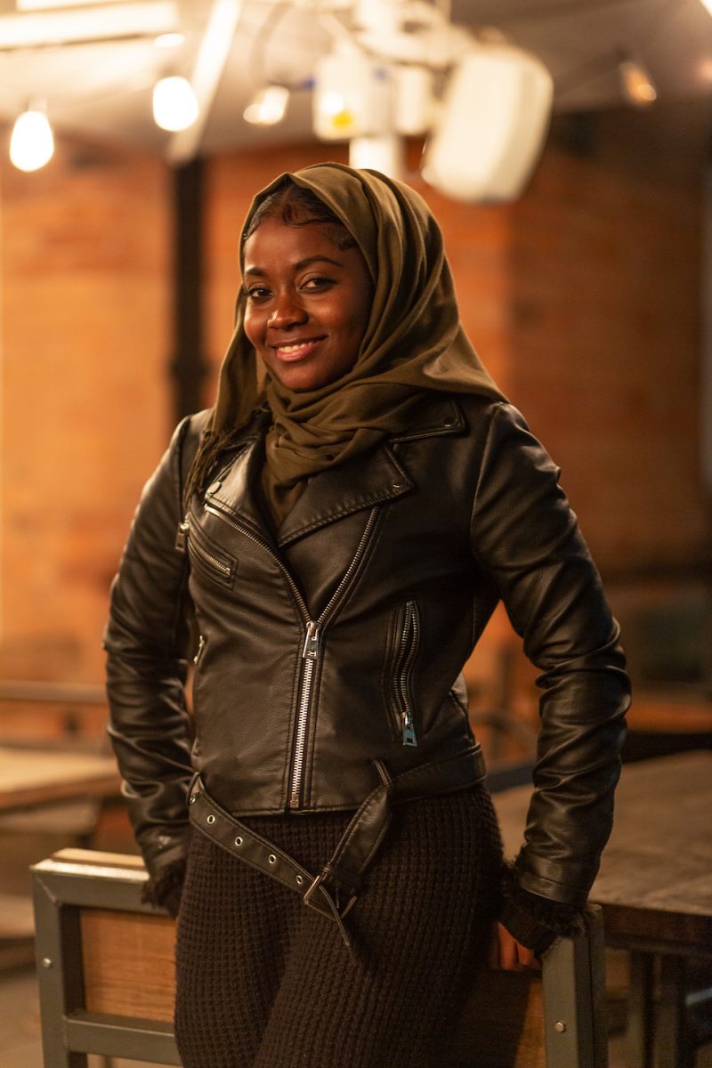 Refugee Mirfat is an 18-year-old student and member of Surviving to Thriving