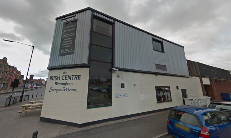 The Irish Centre in Birmingham to close in January 2020 c
