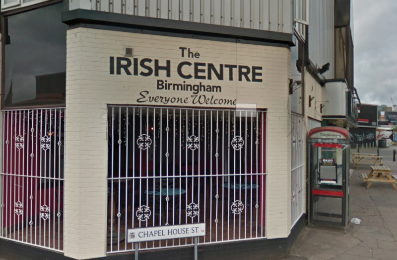 The Irish Centre in Birmingham to close in January 2020 