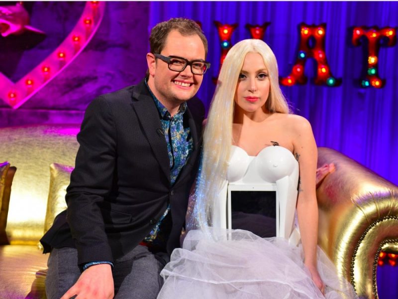 Alan Carr with Lady Gaga on Channel 4's 'Alan Carr: Chatty Man'