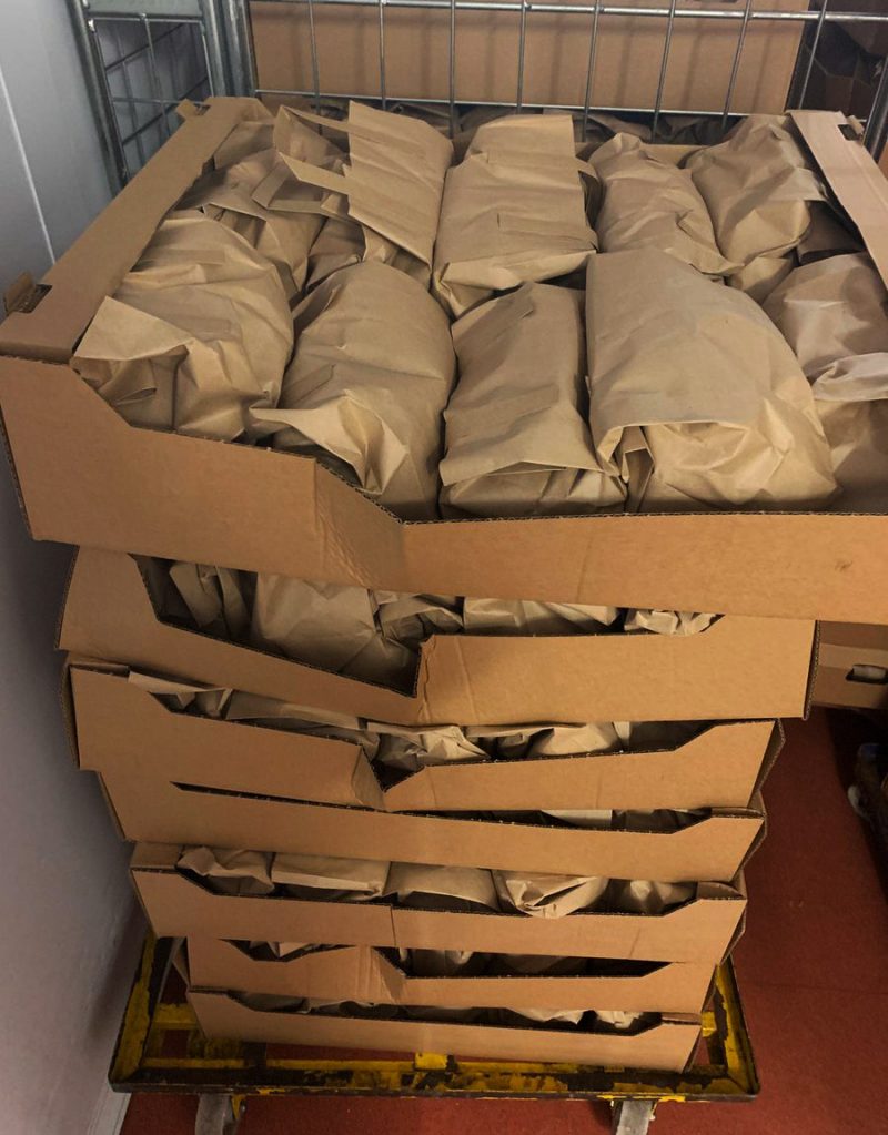 Hundreds of staff packed lunches would have gone to waste at Aston Villa Football Club if homeless charities hadn't offered to take them 