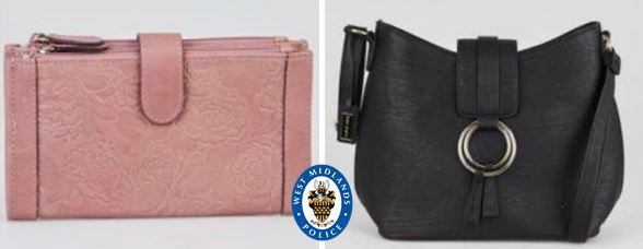 Police have released these images of items matching those that were stolen