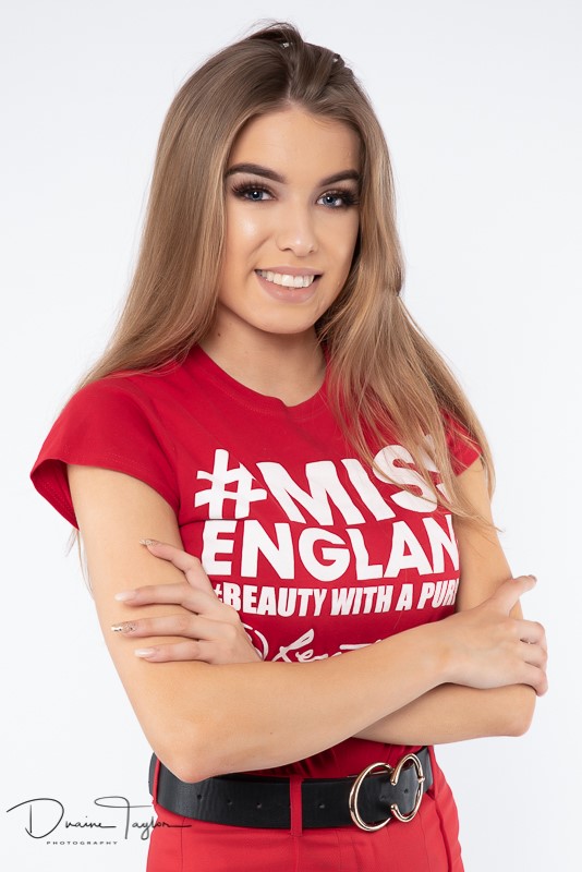 Beauty contestant Isobel Lines vows to continue her charity work during the lockdown