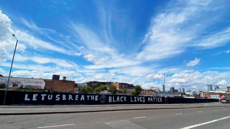 The ‘Black Lives Matter’ campaign is gaining support around the world, including Birmingham