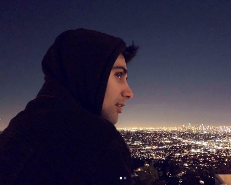 Actor Antonio Aakeel at Griffith Observatory in Los Angeles