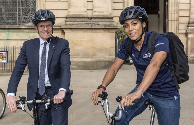 West Midlands Mayor Andy Street at the Led Ride & Cycling Summit on 22 May 2019