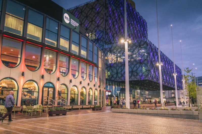 The Birmingham REP in Centenary Square has existed as a working theatre for over 100 years 