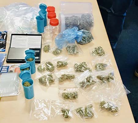 Drugs seized as part of a crackdown across Wolverhampton
