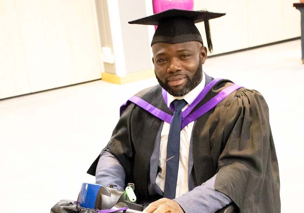 Coventry asylum seeker with disability launches crowdfunder to raise fees for his PhD study