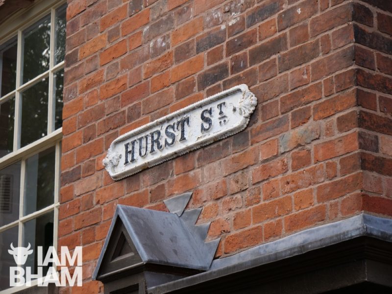 Hurst Street in Birmingham on Sunday 6th September 
