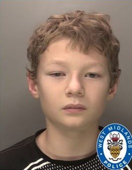 Missing Coventry child Tyler Stacey Tyler is described as 5ft tall, with brown curly hair