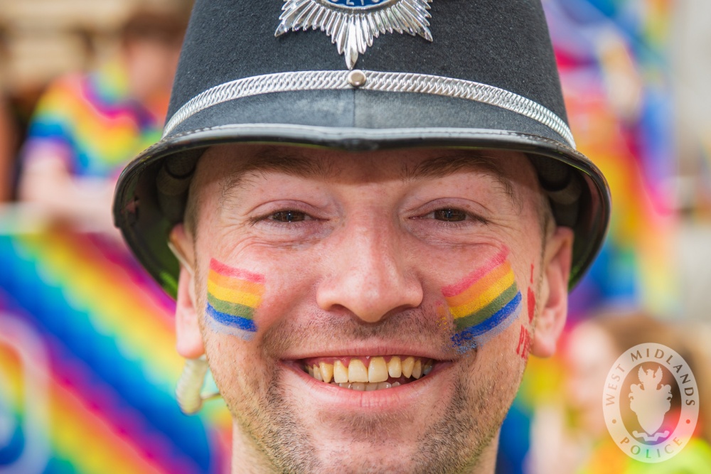 IN PICTURES: West Midlands Police come out for Birmingham Pride 2018