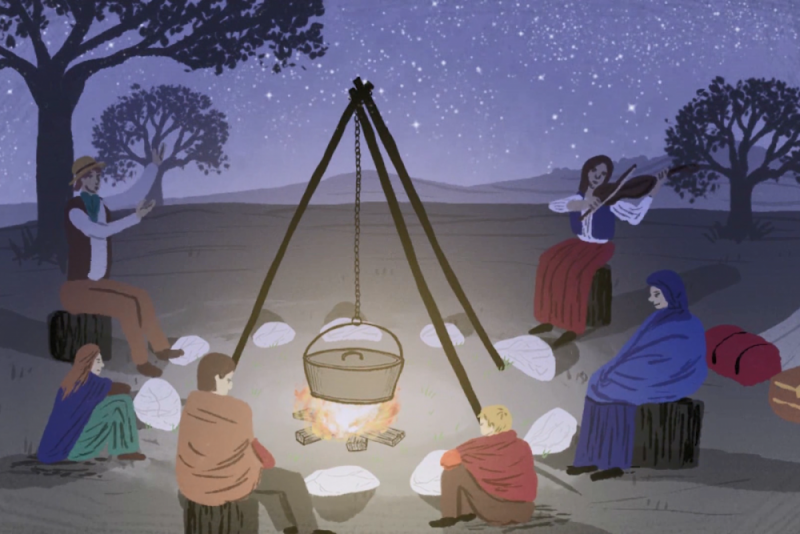 Animation 'Roads from the Past' explores the history of Britain's Gypsies, Roma and Travellers 