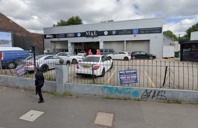 The MSL Centre in Sparkbrook has reportedly been raided by armed police