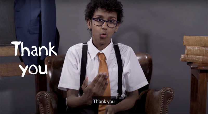 Teenager Tyrese Dibba has been teaching British Sign Language online during the coronavirus lockdown