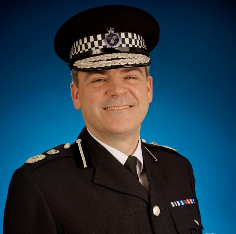 Newly knighted Chief Constable Dave Thompson said "I owe policing everything"