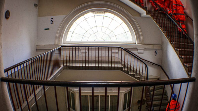 The interior of Old Curzon Street Station