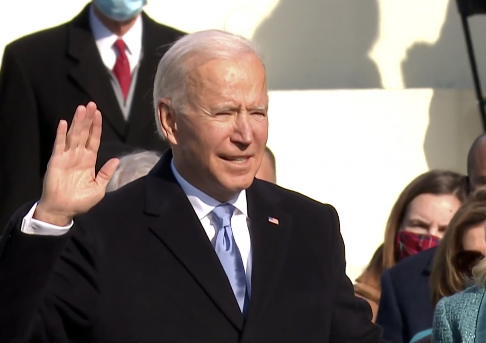 Joe Biden sworn in as the 46th President of the United States