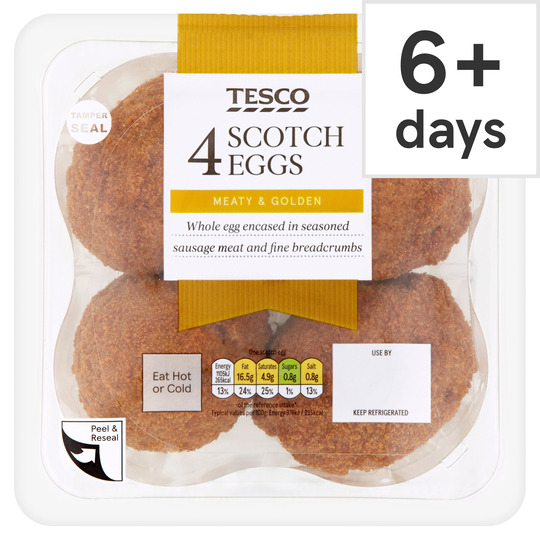 A Tesco Metro store in Rubery had own brand scotch eggs and other items on display past their use-by date