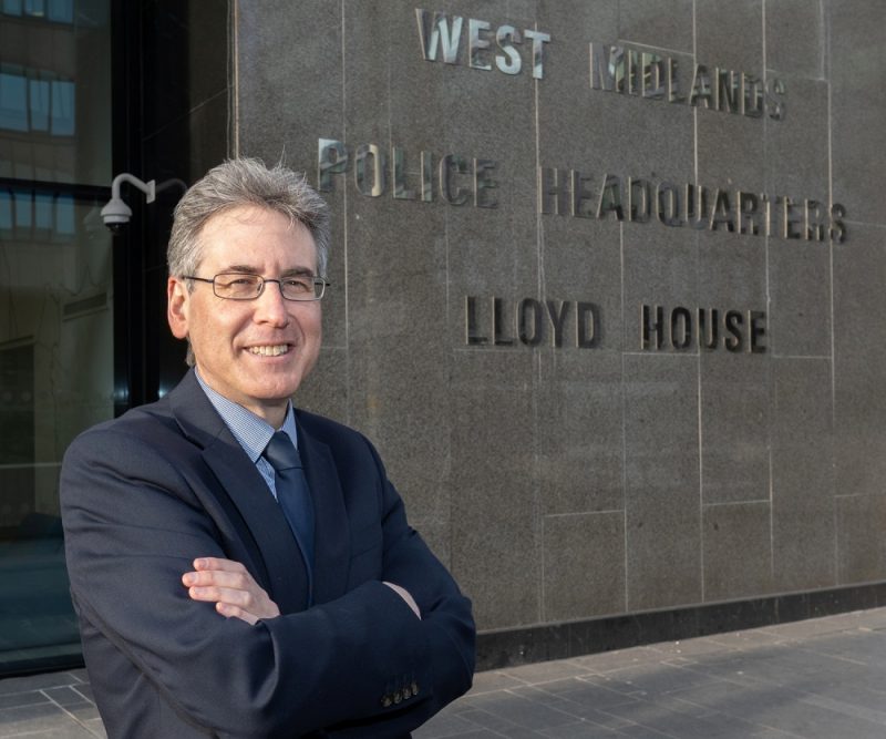 New Police and Crime Commissioner Simon Foster has worked a legal aid solicitor for 35 years 