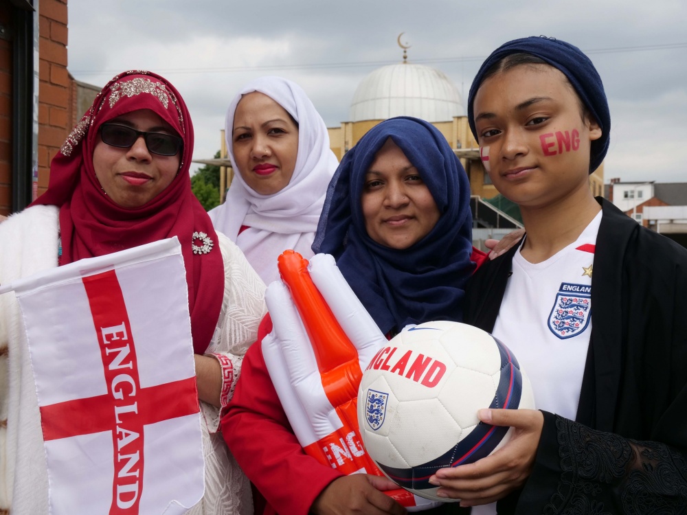 Muslim women back England team as diversity champions ahead of Euro 2020 final