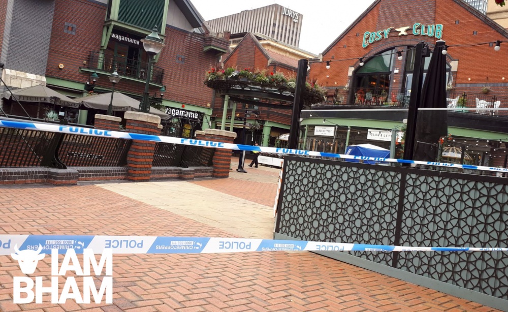 Man critically injured after being assaulted during night out in Brindley Place