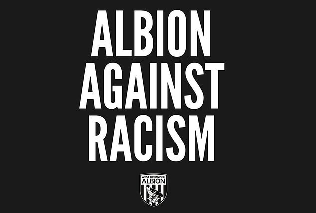 In a statement, West Bromwich Albion condemned the abuse and promised a lifetime ban to the sender