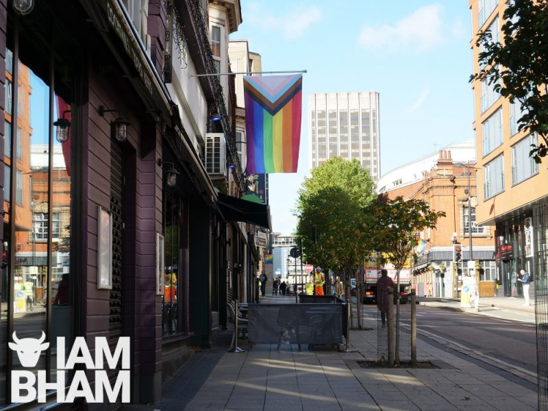 Birmingham's Gay Village has seen an increase in attacks on the LGBTQ+ community in recent months 