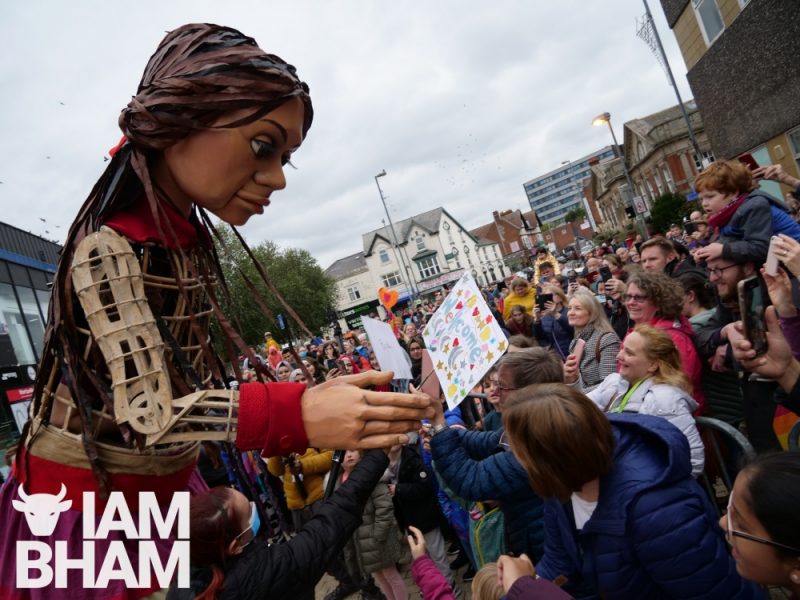 Little Amal is coming to Birmingham to raise awareness about human rights