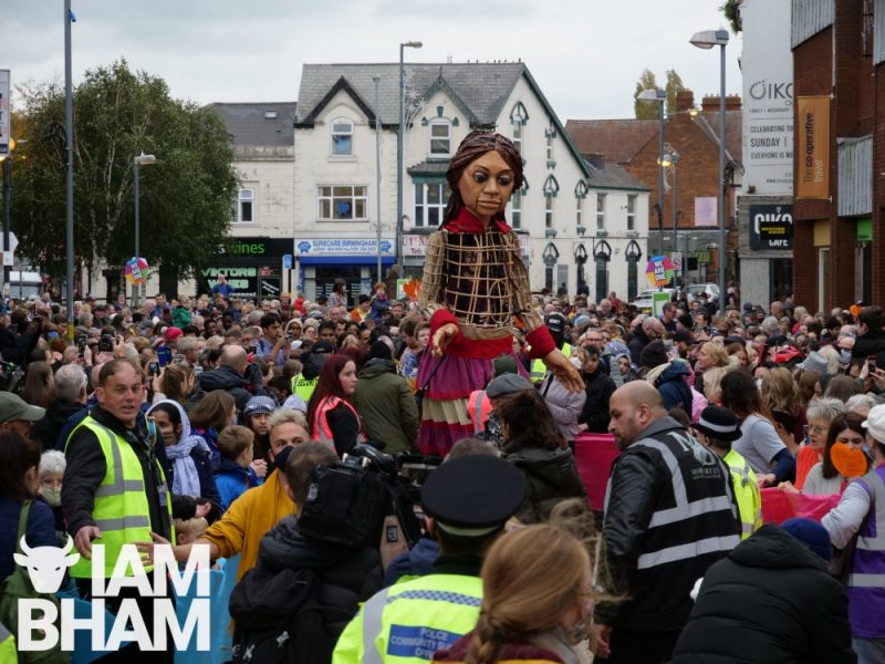 Little Amal will be in Victoria Square on Thursday at 11:30am