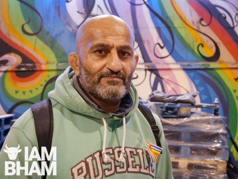 Salman Mirza works with underrepresented and minority communities including LGBTQ+ migrants and refugees 