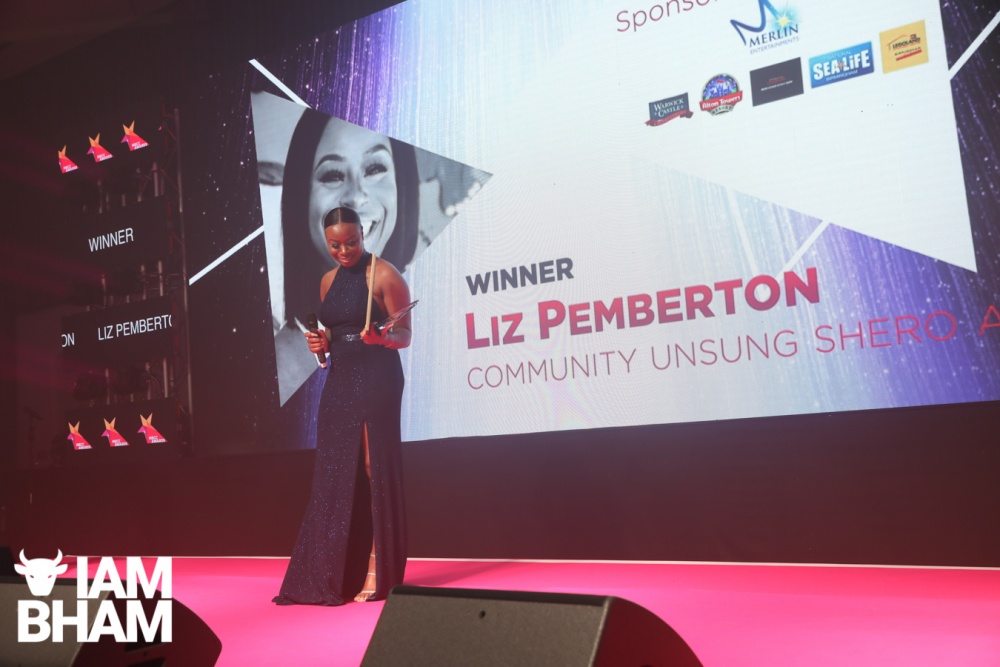 Liz Pemberton was awarded for her anti-racist early years work 