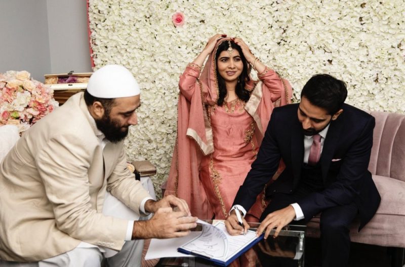 Malala Yousafzai got married to Asser Malik in an Islamic nikah ceremony 