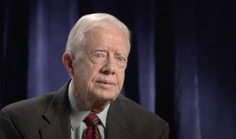 Former US President Jimmy Carter founded The Carter Center with his wife Rosalynn Carter