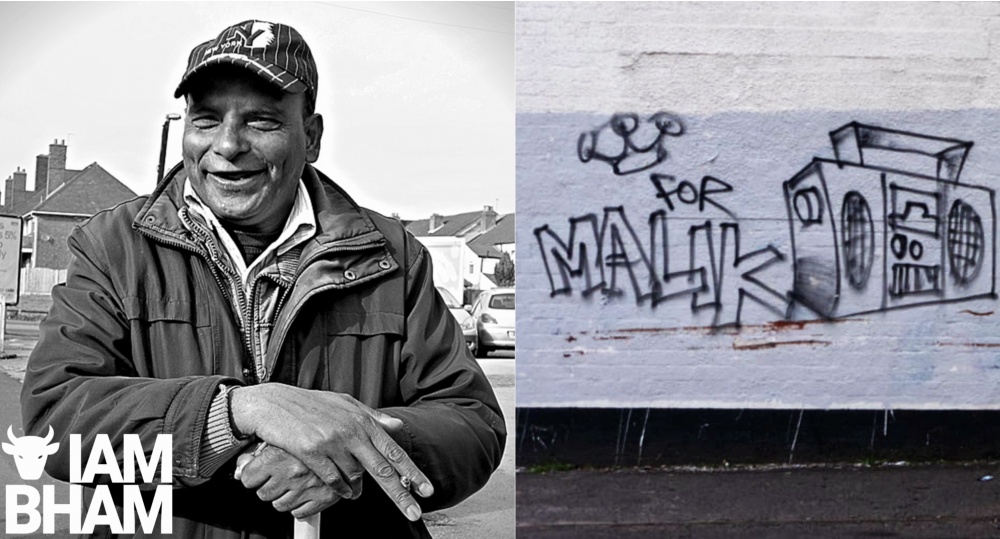 New Malik tribute painted in Small Heath after previous piece destroyed in Digbeth
