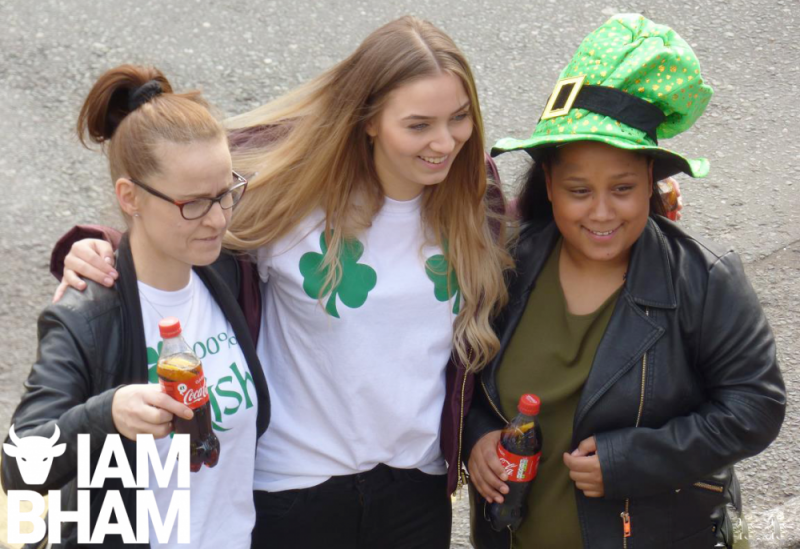 The St Patrick's Day parade in Birmingham is a popular annual fun day out