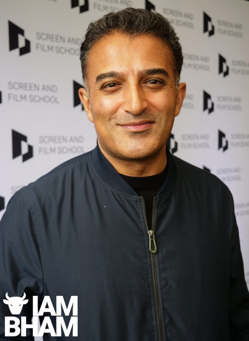 Adil Ray, 47, has long championed diversity in Birmingham's creative industries 
