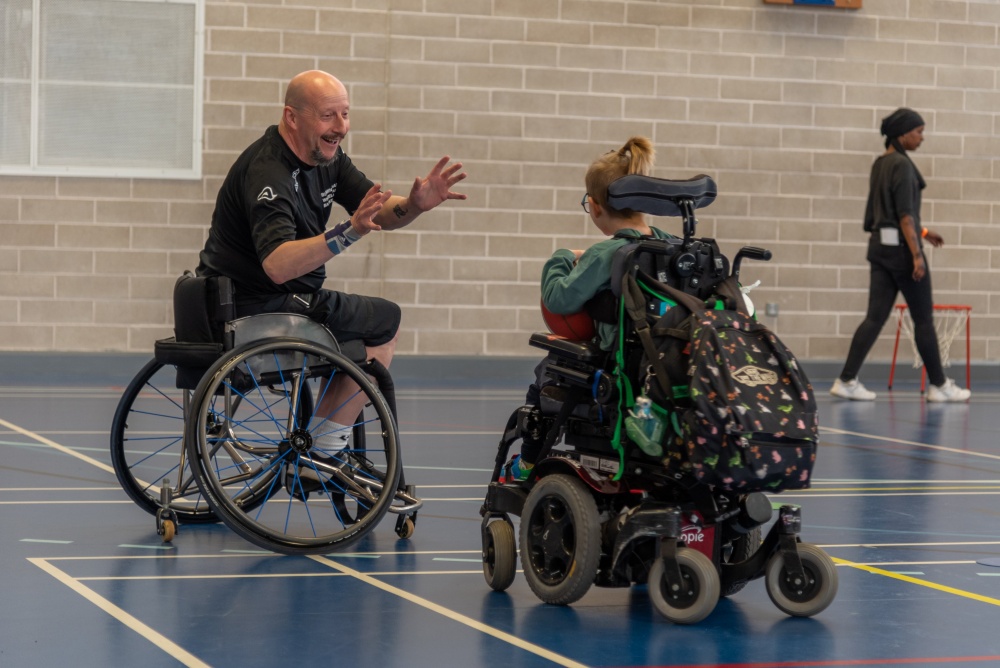 Community sports event held for people with learning, physical and sensory disabilities