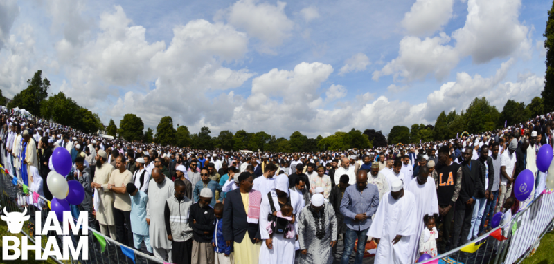 Thousands of worshippers are expected to attend the Eid al-Fitr prayer in Small Heath Park