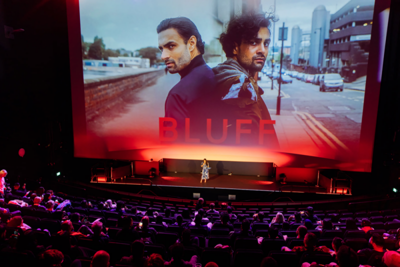 Bluff received a premiere at the Big Screen in Millennium Point with cast and crew in attendance