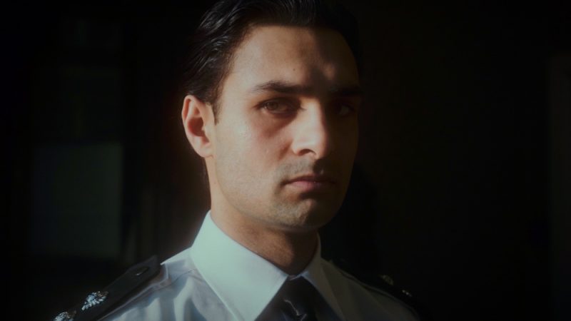 Clean cut police officer Miller (Gurj Gill) goes into the heart of darkness in his pursuit to shut down a drug baron