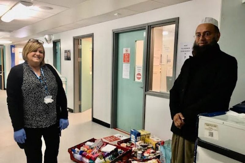 Mohammad Asad delivered food parcels to NHS staff and patients during the COVID-19 pandemic