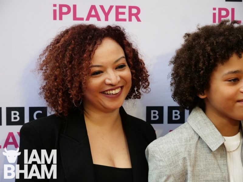 Film director Lynette Linton on the red carpet for the BBC 'My Name is Leon' preview screening in Birmingham
