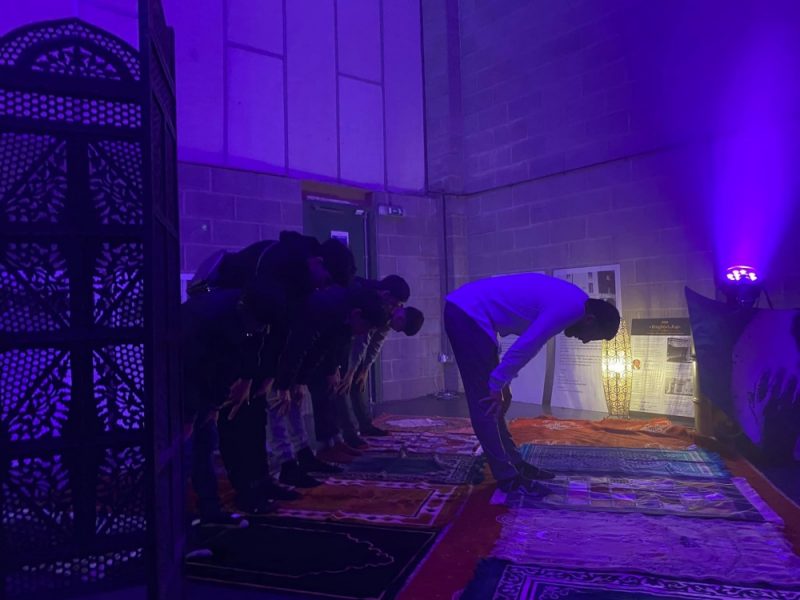 Organisers hope the show will remove negative stereotypes surrounding Islamic prayer
