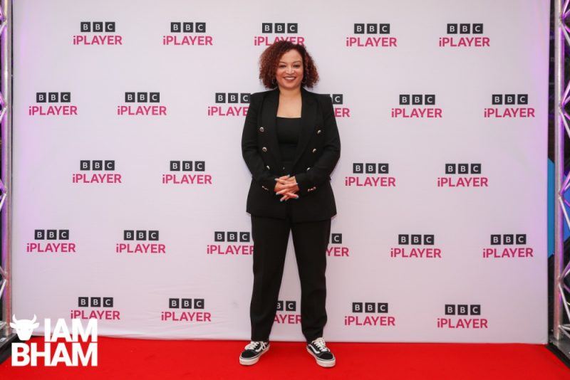 Lynette Linton on the red carpet for the My Name is Leon preview
