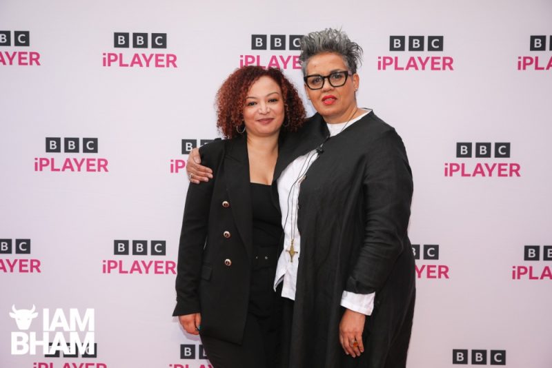 Lynette Linton and Kit de Wall on the red carpet for the My Name is Leon preview