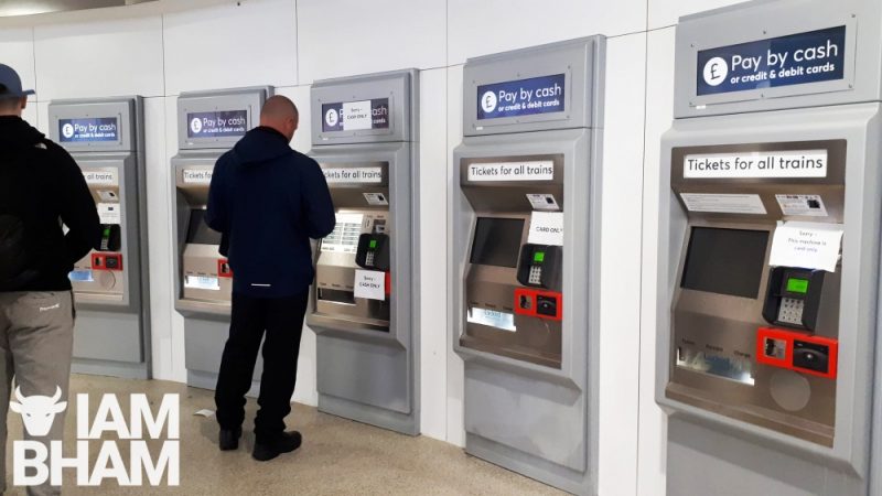 Struggling ticket machines at New Street Station are being upgraded
