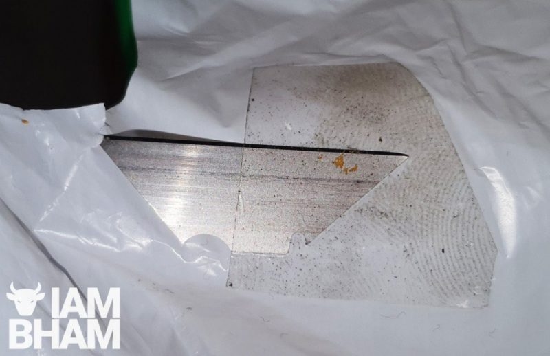 Sam Jordanne found a razor blade attached to her Subway sandwich order with sticky tape