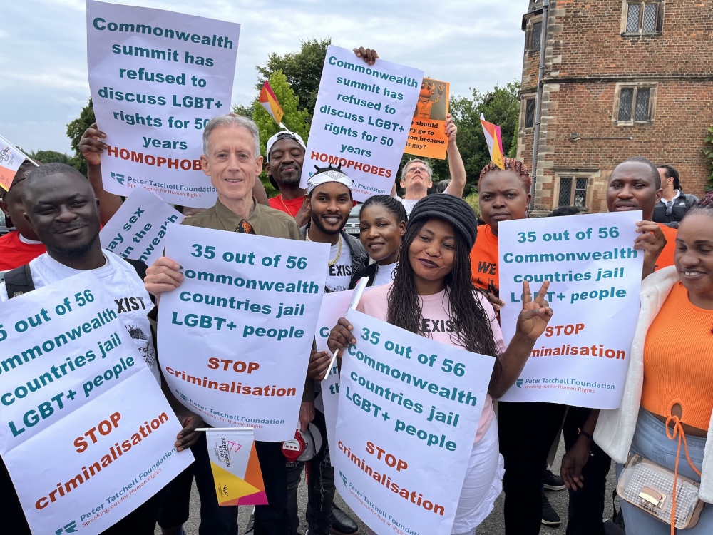 LGBTQ+ Commonwealth protest held in Birmingham during Queen’s Baton Relay