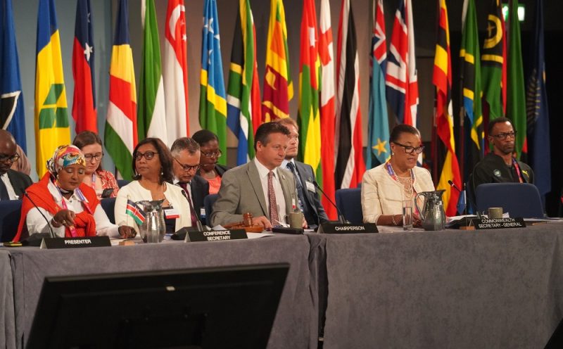 Ministers gathered in Birmingham for the 10th Commonwealth Sports Ministerial Meeting on 27 July 